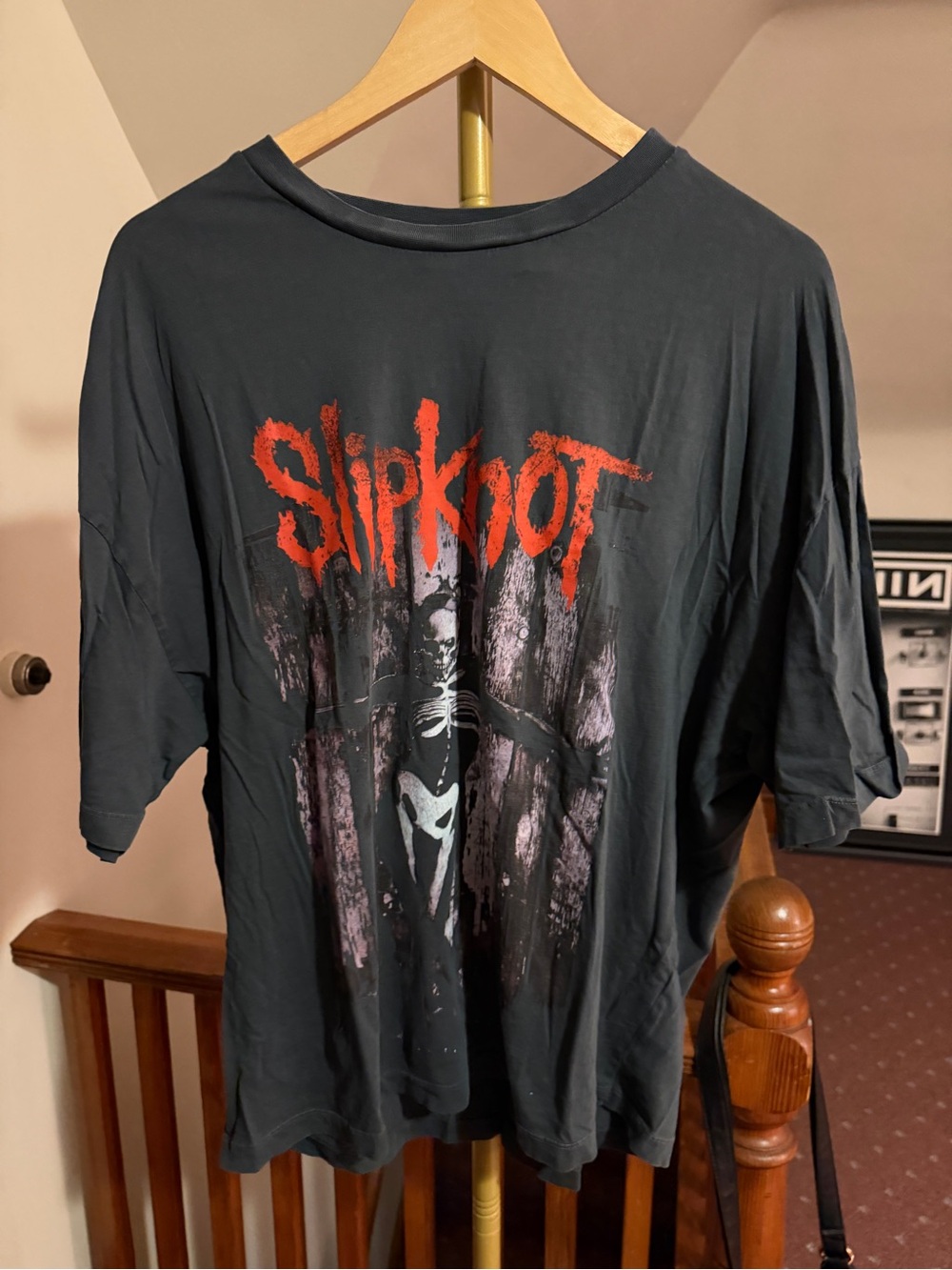 Black Graphic Tee - Women's Short Sleeve Slipknot